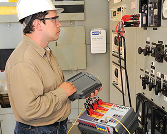 Multi-phase relay testing